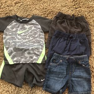 Little boy summer lot